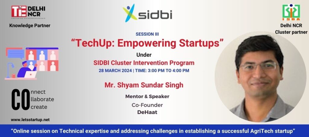 TechUp: Empowering Startups – Session III